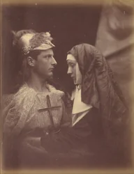 Sir Galahad y la monja pálida